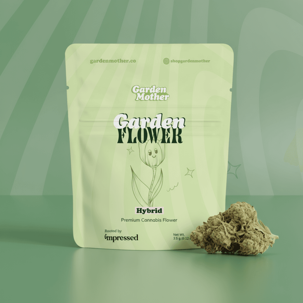 Garden Mother Apples & Bananas Flower | 3.5g