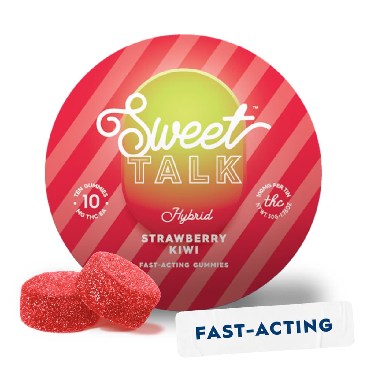 Sweet Talk Strawberry Kiwi [10pk] (100mg)