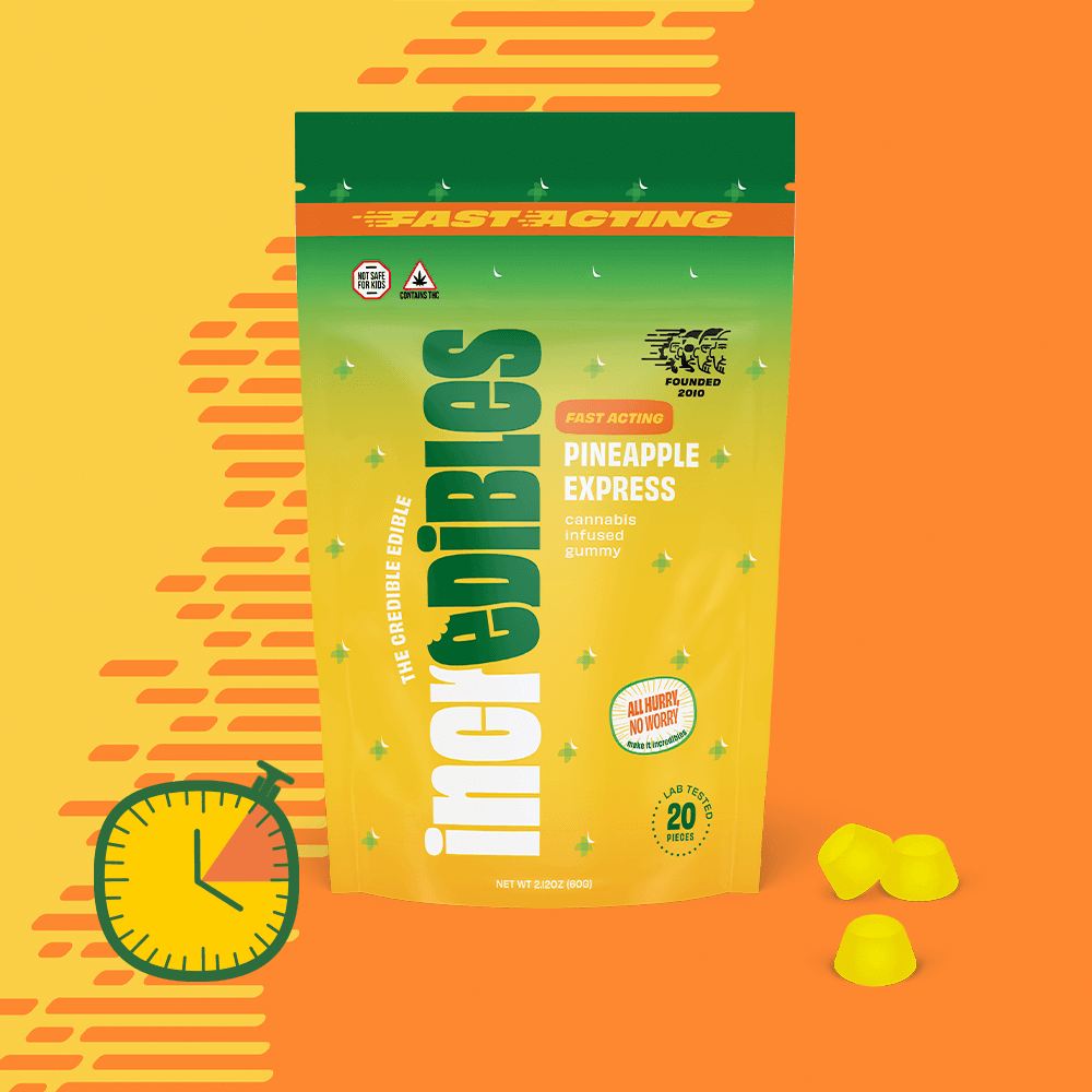 incredibles Fast-Acting Pineapple Express [20pk] (100mg)