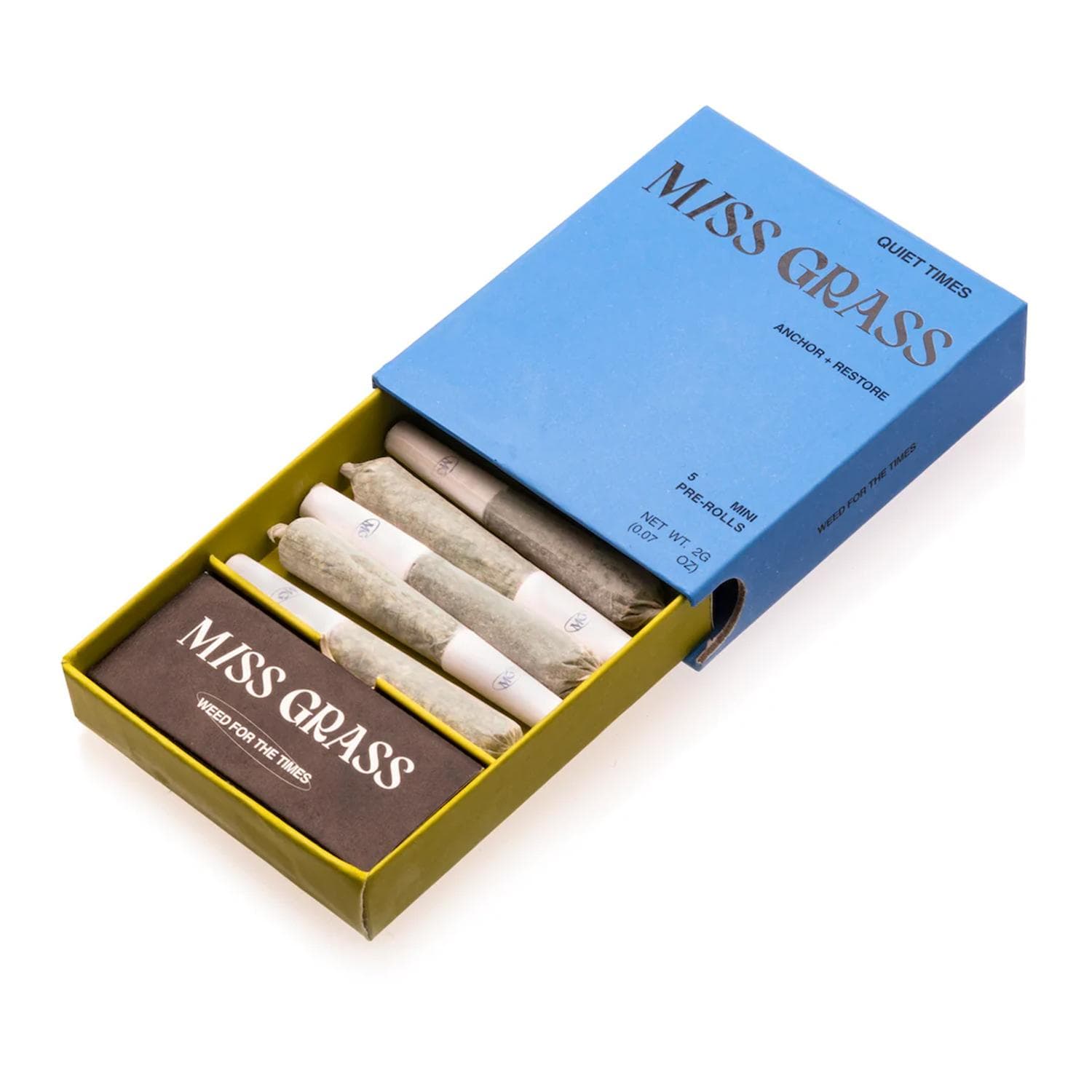Miss Grass CHEM CKIES - QUIET TIMES 2G-5PK MINI PRE-ROLLS 41698
