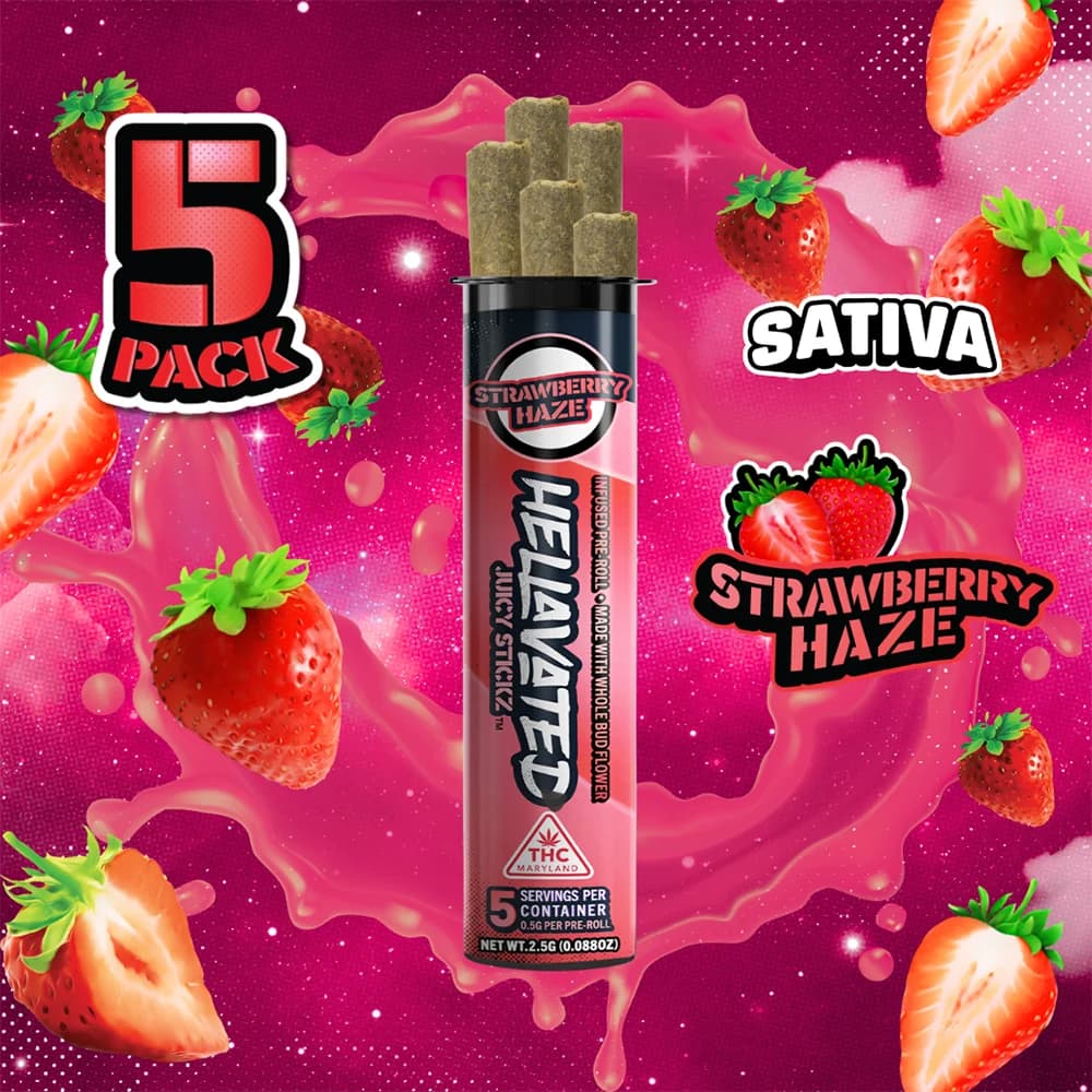Hellavated Strawberry Haze [5pk]
