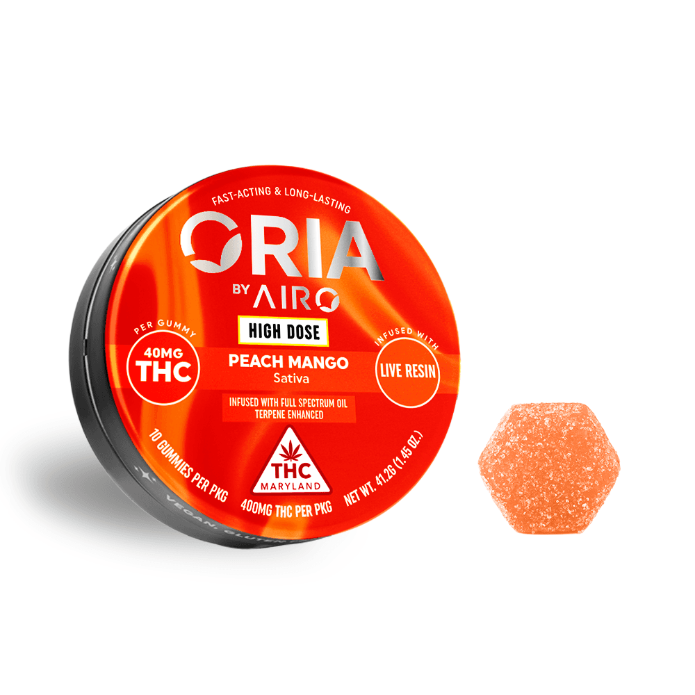ORIA by Airo Peach Mango [10pk] (400mg)