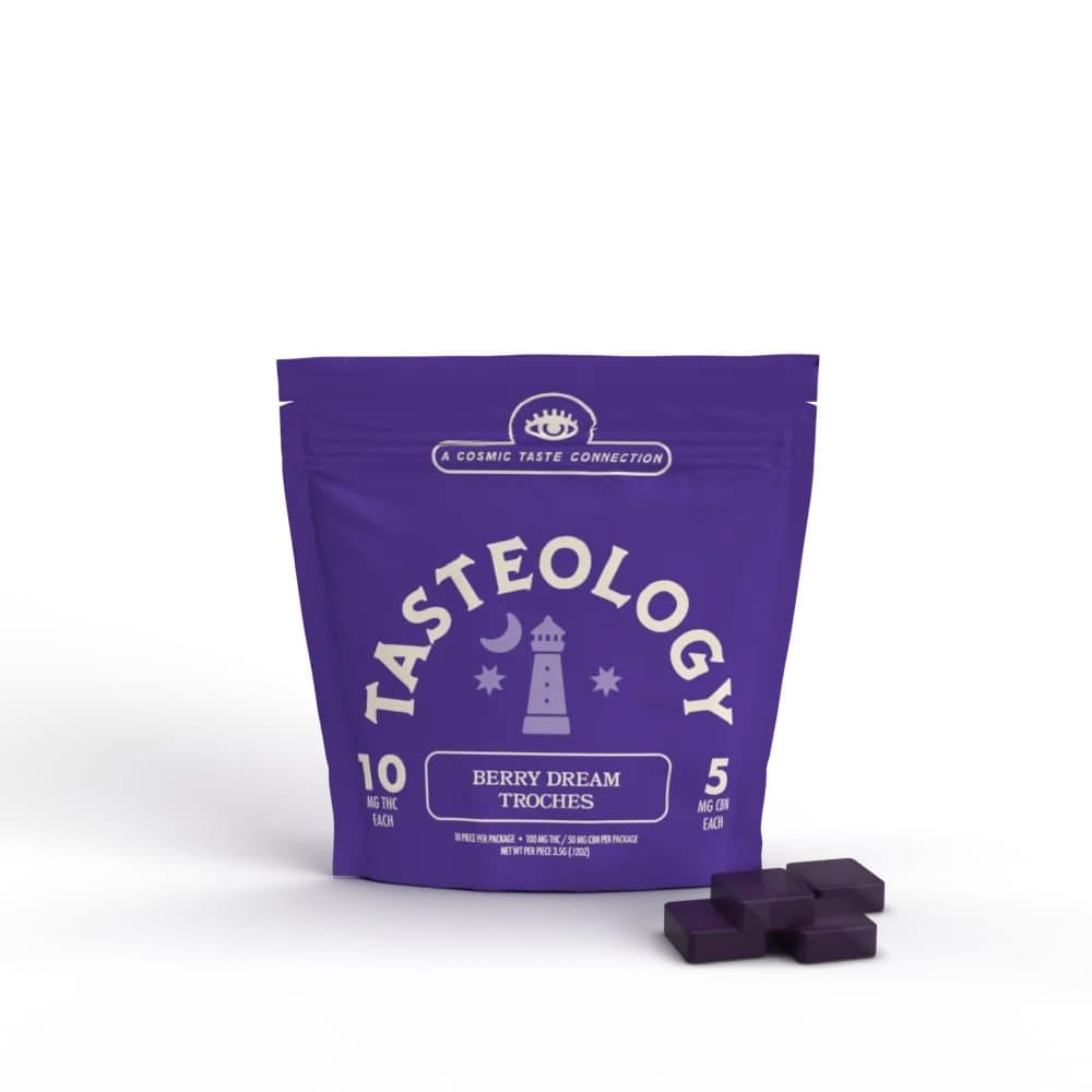 Tasteology Berry Dream 10mg THC | 5mg CBN | 10pk (100mg THC/50mg CBN)