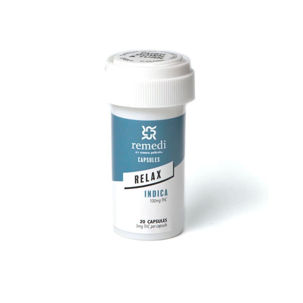 Remedi Relax - Indica Capsules [10pk] (100mg)