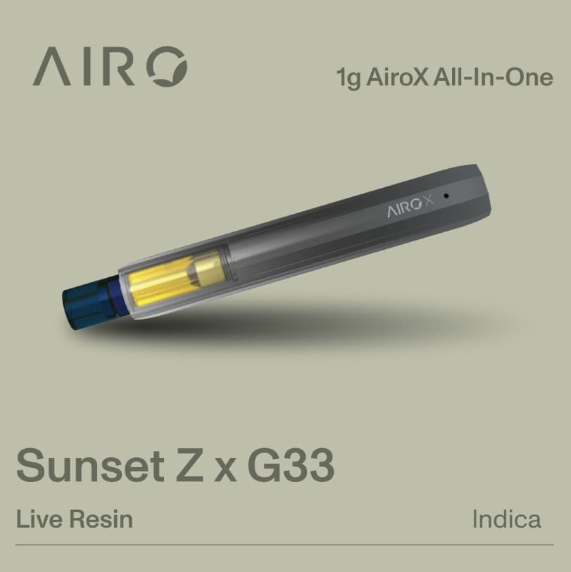 Airo Disposable | Airo X | Sunset Z x G33 1g | 00293