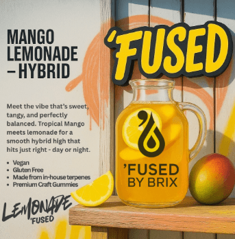 'Fused 'Fused by Brix Mango Lemonade Gummies (H) 00428