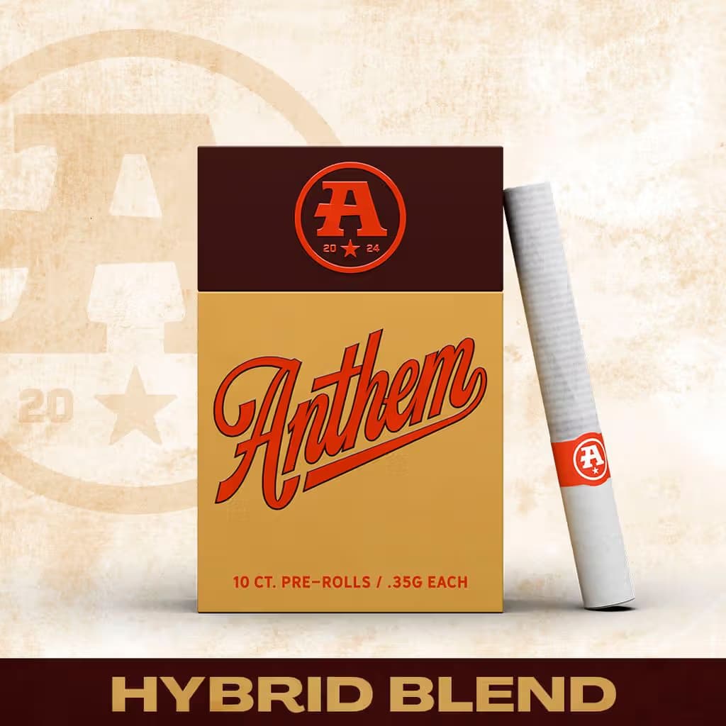 Anthem Indica Blend Pre-Roll pack (10-pack | 0.35g each)