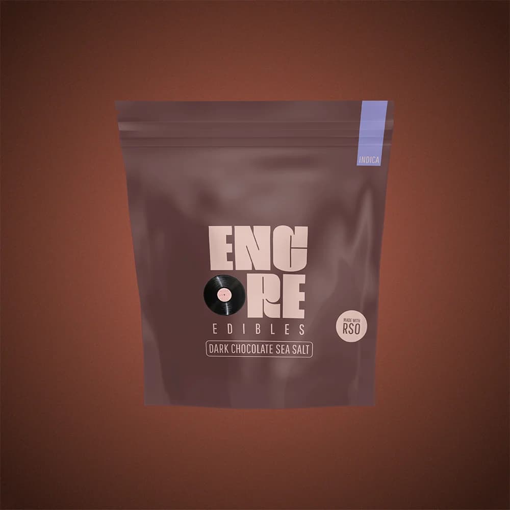 Encore Edibles Dark Chocolate - Indica [10pk] (100mg)