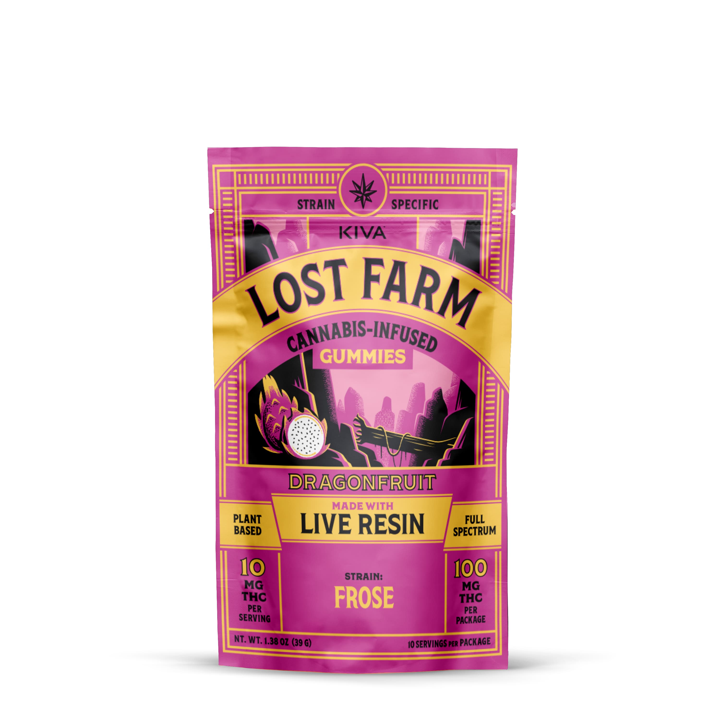 Lost Farm Dragon Fruit X Frose | Live Resin | 10pk