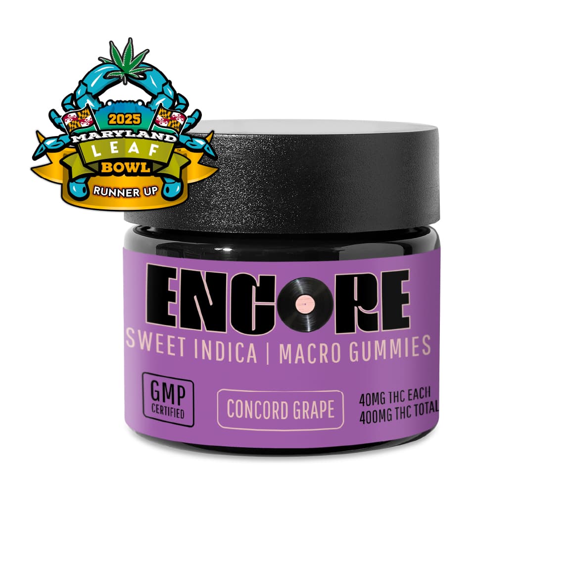 Encore Edibles Concord Grape RSO - Indica Quad Dose [10pk]