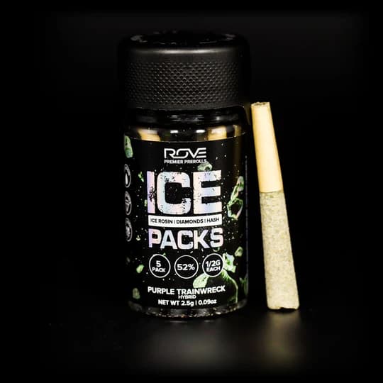 ROVE Frosted Melon - Infused Ice Packs (Rosin, Hash, and Diamonds) [5x 0.6g]