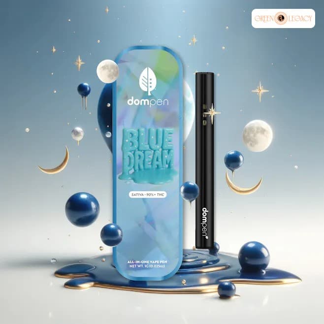 dompen™ Disposable Vape: Blue Dream