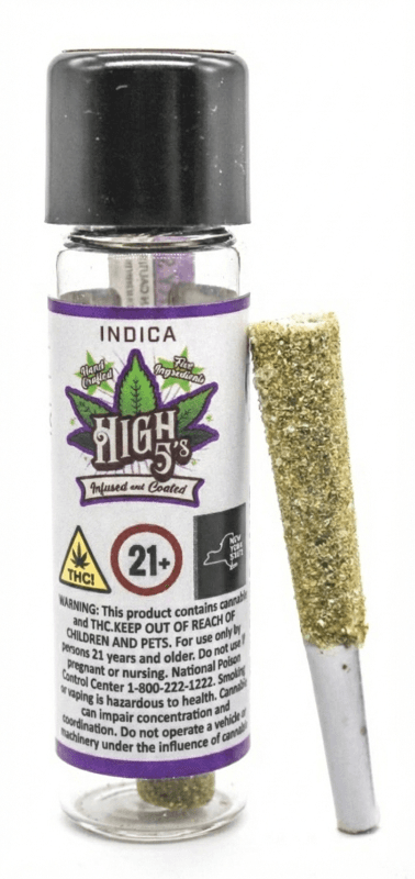 High Five Blue Zushi x Pink Gas #18 - 5 Pack 1.7G Infused Prerolls (4G)