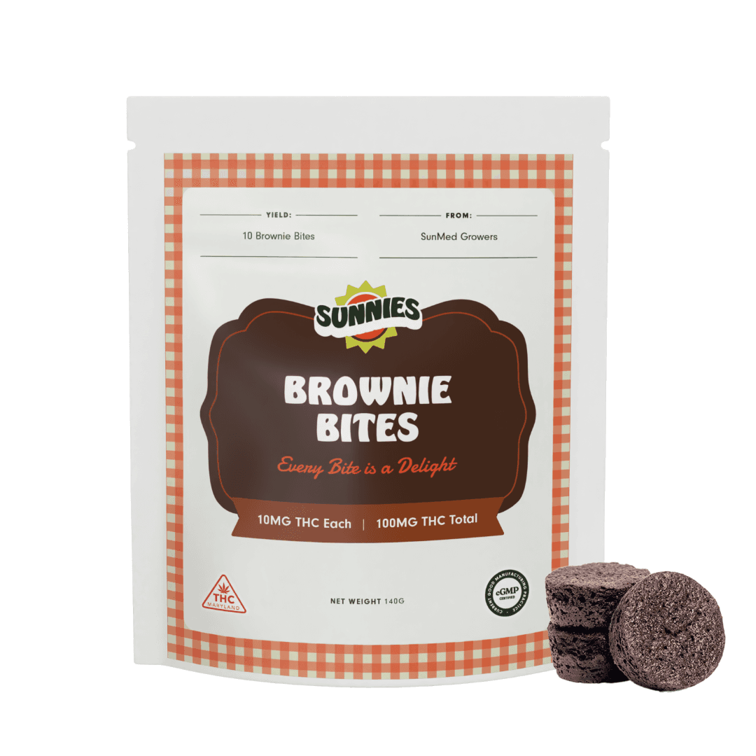 Sunnies Brownie Bites [10pk] (100mg)