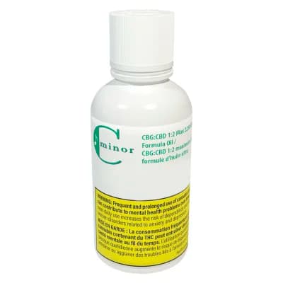 C Minor CBG:CBD 1:2 Max 2250 Ultra Formula Oil 30ml