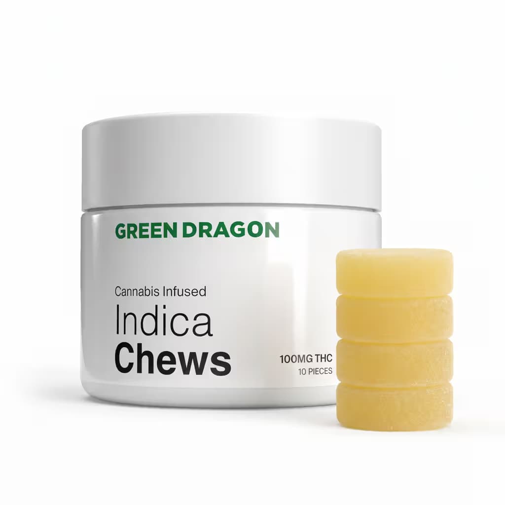 Green Dragon - CO GVA Nectar Indica Chews