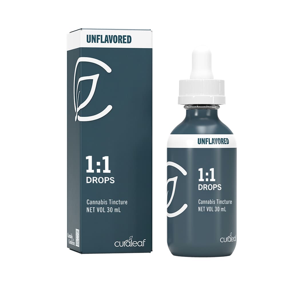 Curaleaf 1:1 Unflavored [30ml] (300mg)