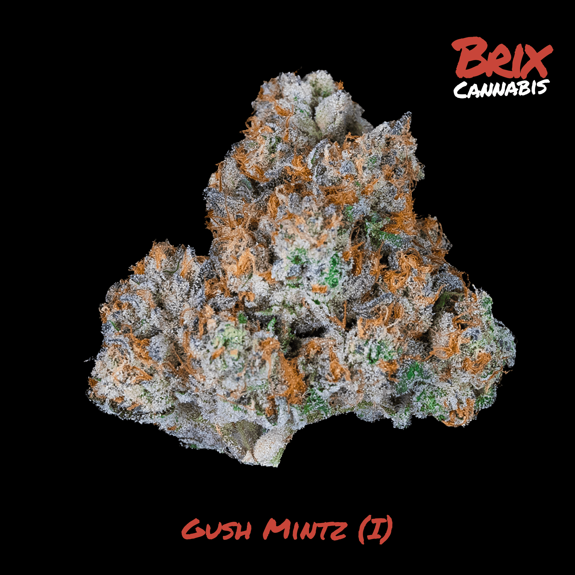 Brix Cannabis Brix Cannabis Gush Mintz Whole Flower 3.5g (I) 00468