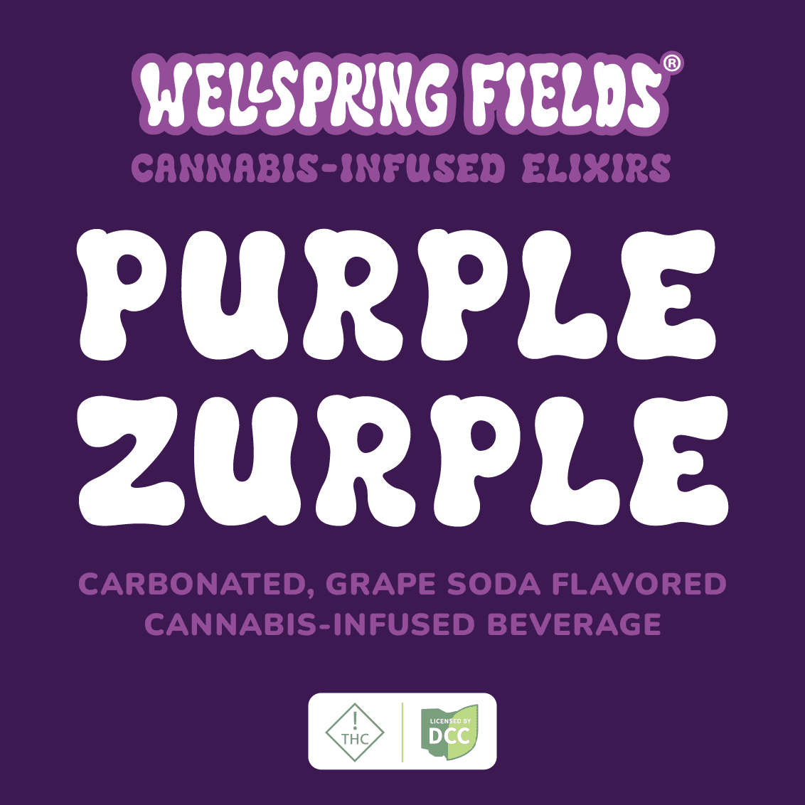 Wellspring Fields Purple Zurple Elixir (50mg)
