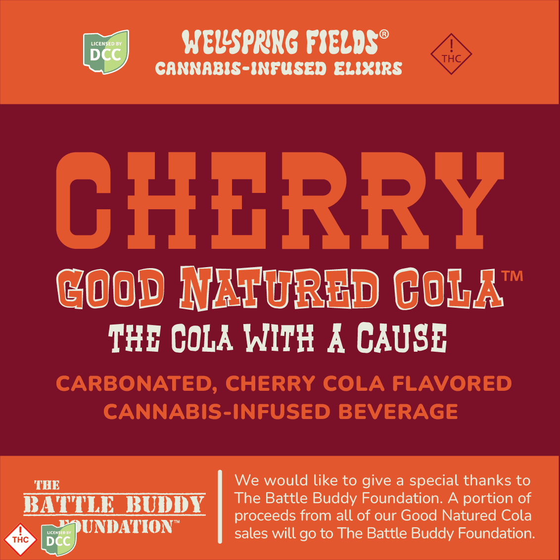 Wellspring Fields Cherry Cola Elixir (50mg)