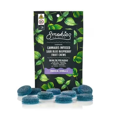 SMOKIEZ Sour Blue Raspberry