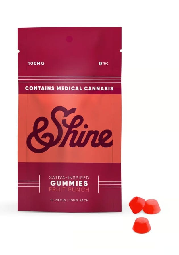 &Shine Fruit Punch [10pk] (100mg)