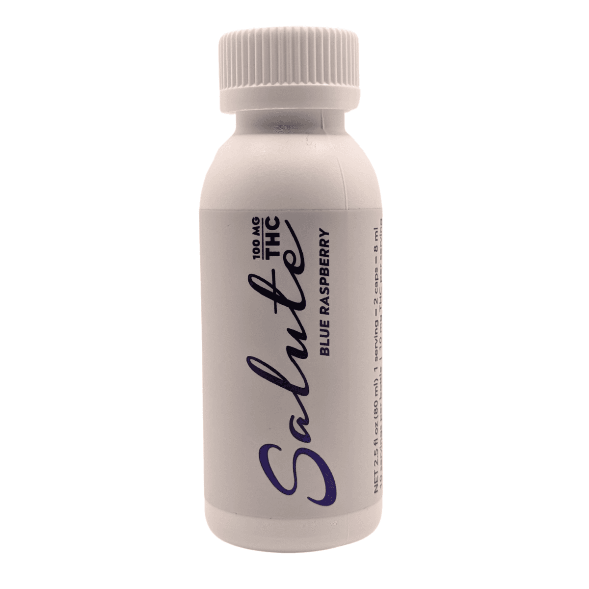 Salute Blue Raspberry - 100mg Shooter