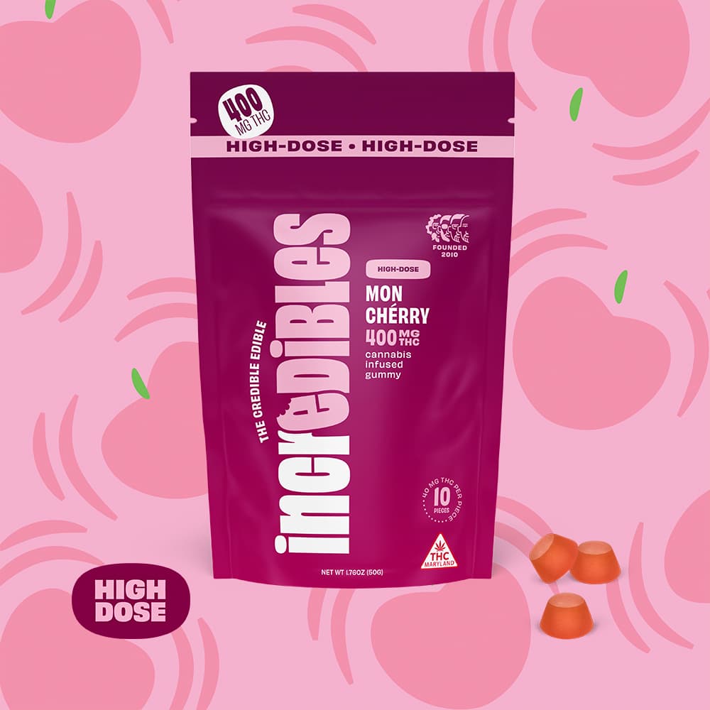 incredibles Mon Cherry High Dose [10pk] (400mg)