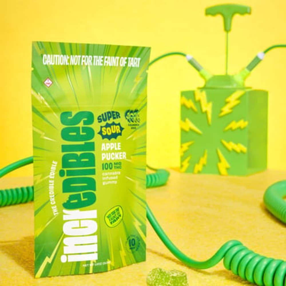 incredibles Sour Apple Pucker [10pk] (100mg)
