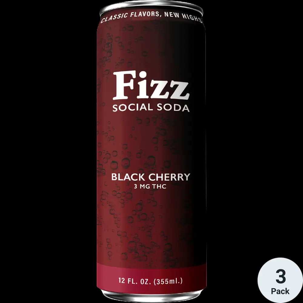 Fizz Fizz Black Cherry Soda 12oz