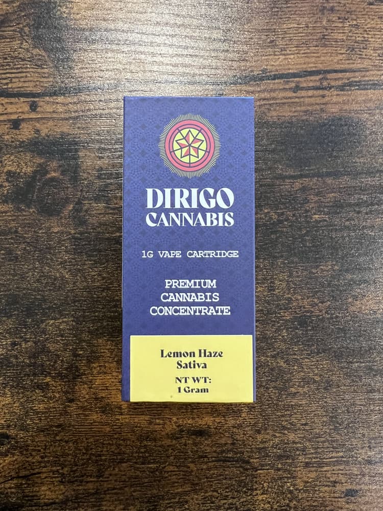 Dirigo Cannabis Lemon Haze