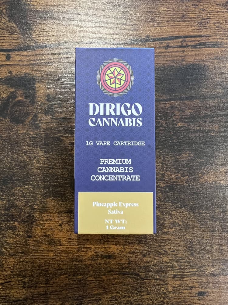 Dirigo Cannabis Pineapple Express
