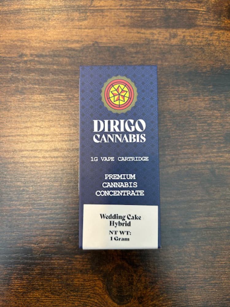 Dirigo Cannabis Wedding Cake