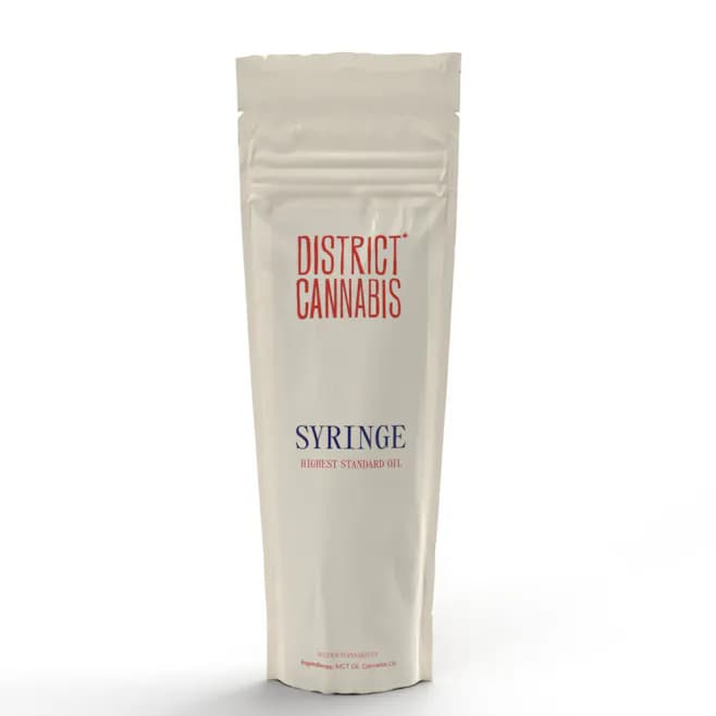District Cannabis RSO Syringe 500MG THC