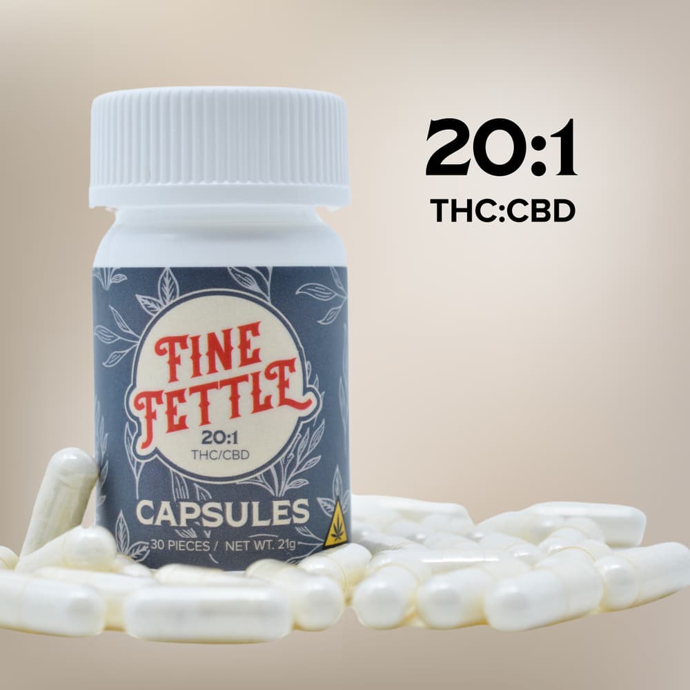 Fine Fettle FFD - Capsules 20:1 (400mg) 20pk