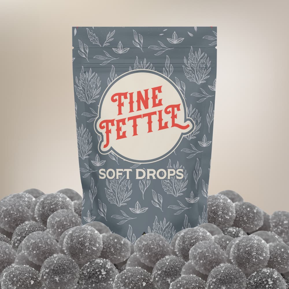 Fine Fettle FFD - Soft Drops Blueberry 1:1 (100mg) 20pk