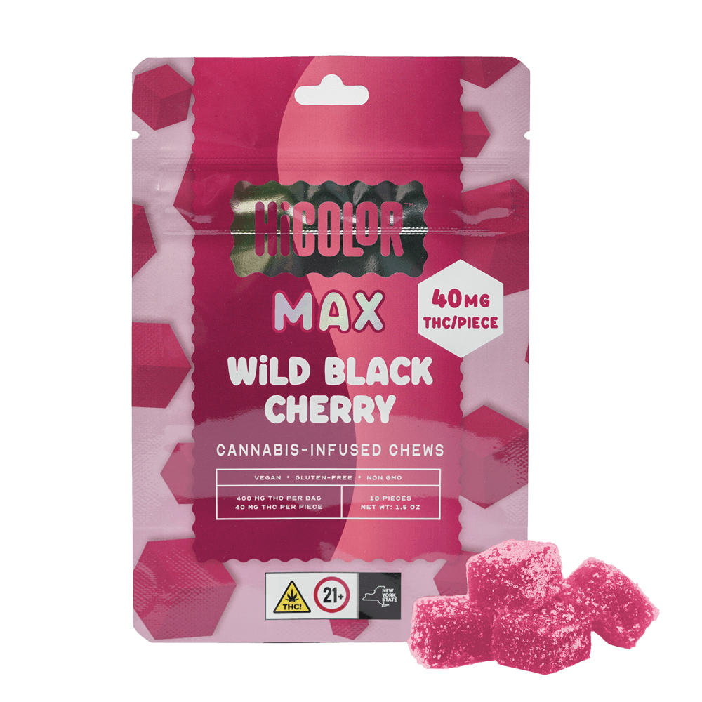 HiCOLOR Wild Black Cherry MAX [10pk] (400mg)