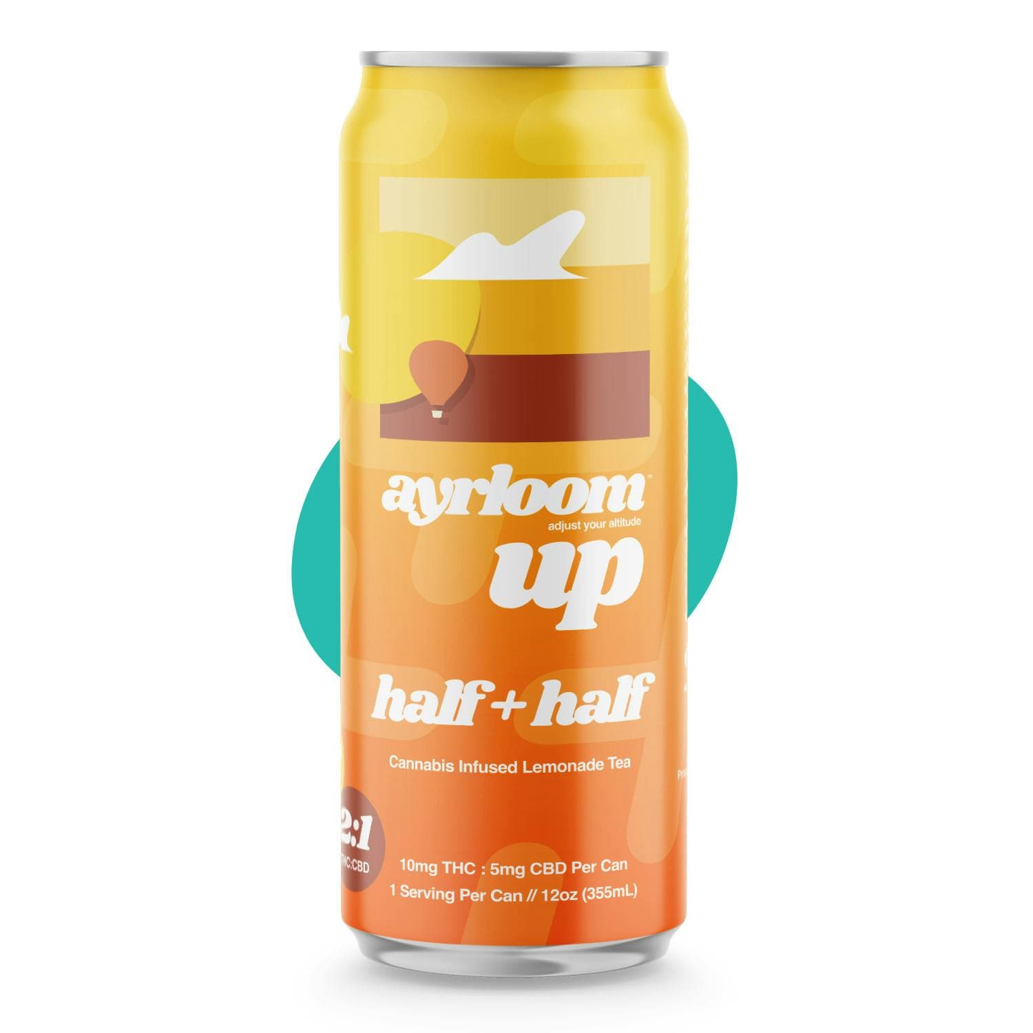 Ayrloom Half Lemonade & Half Tea 2:1 THC:CBD Single - 10mg