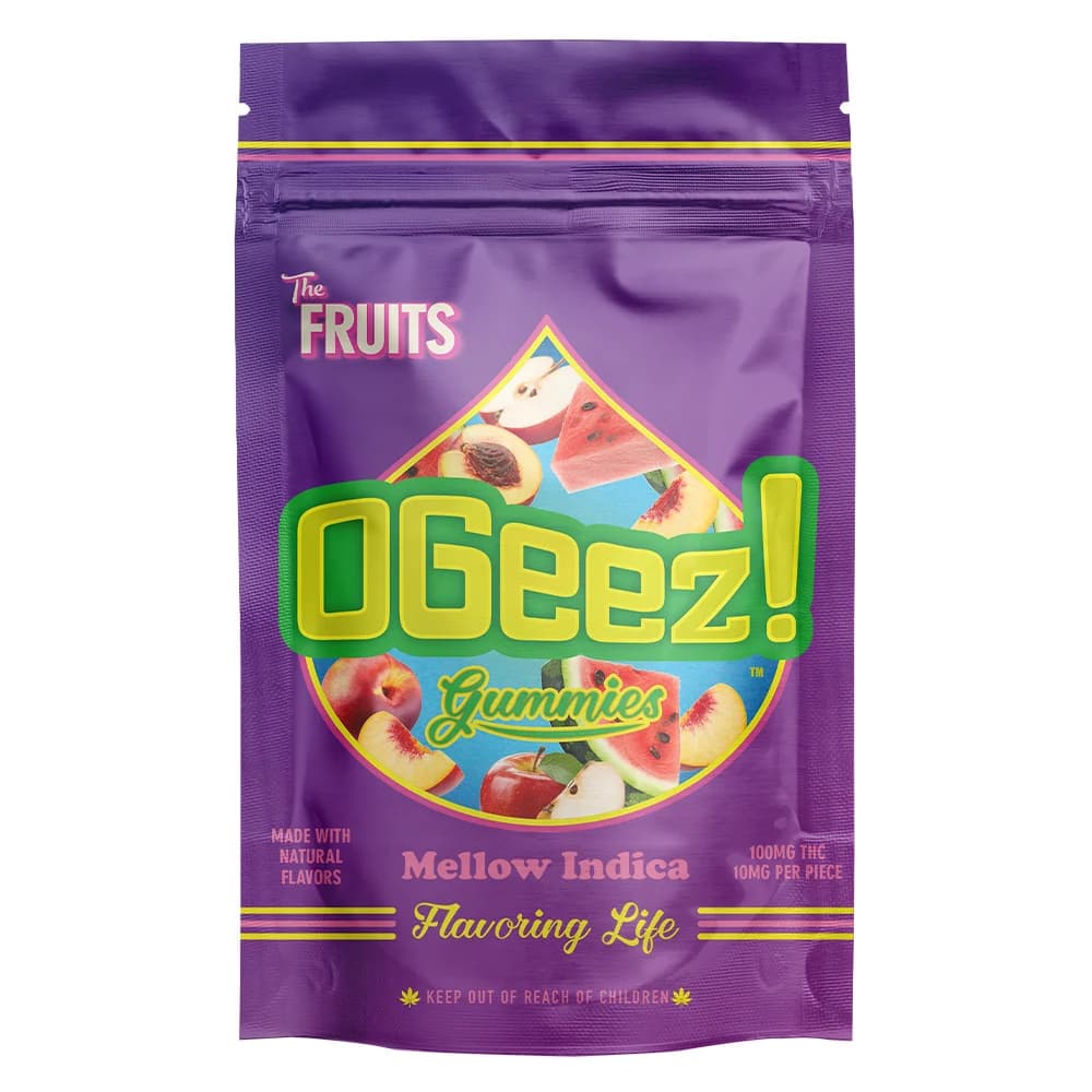 OGeez! The Fruits - Indica [10pk] (100mg)