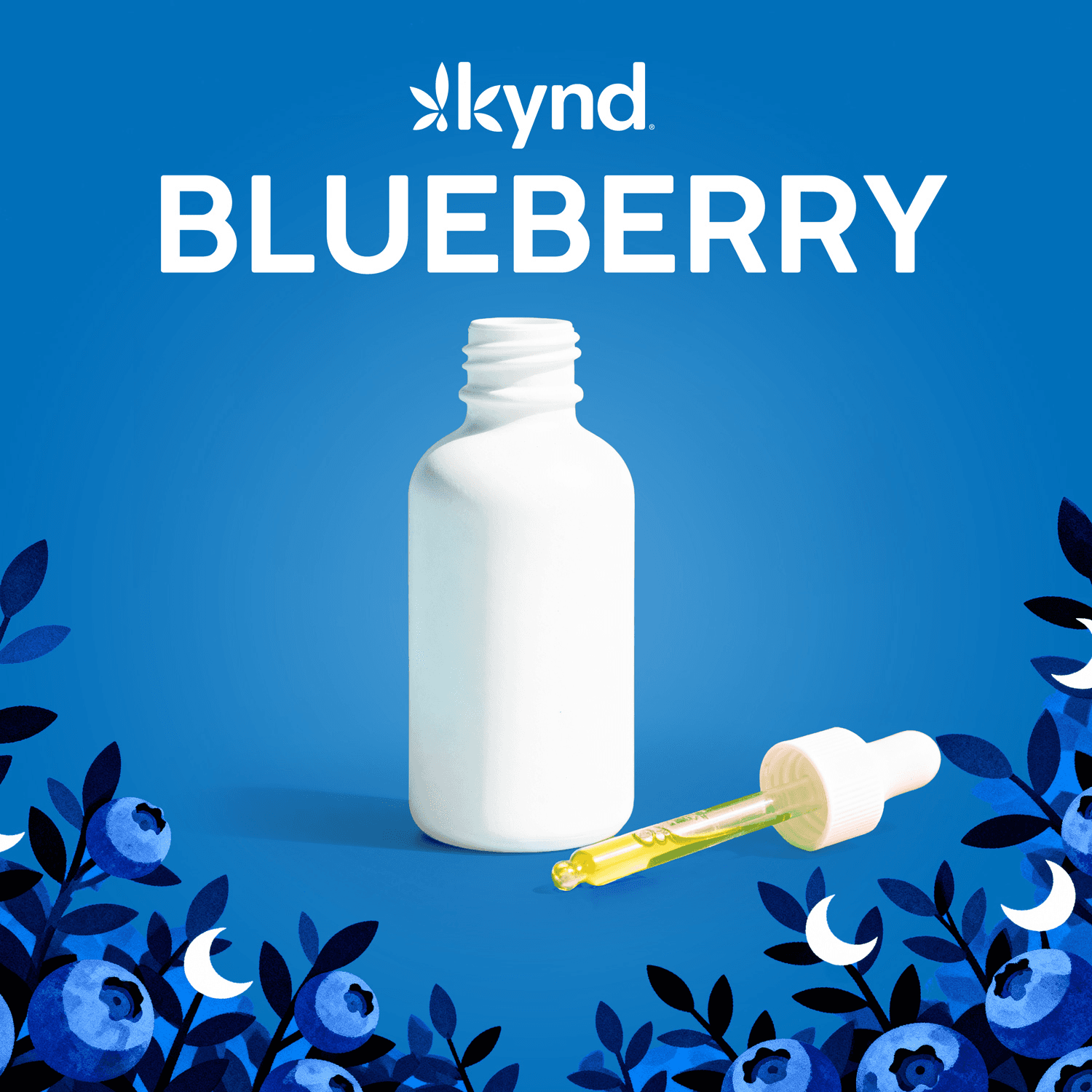KYND Blueberry Indica THC Distillate Tincture