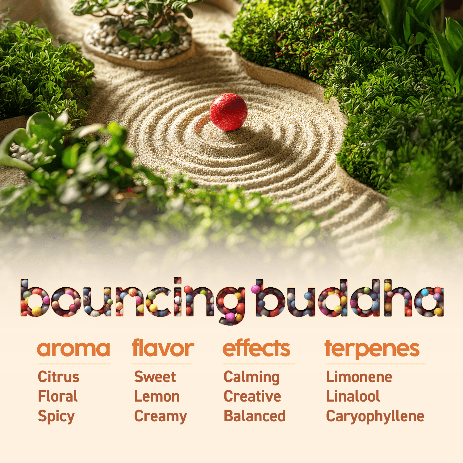 KYND Bouncing Buddha Flower
