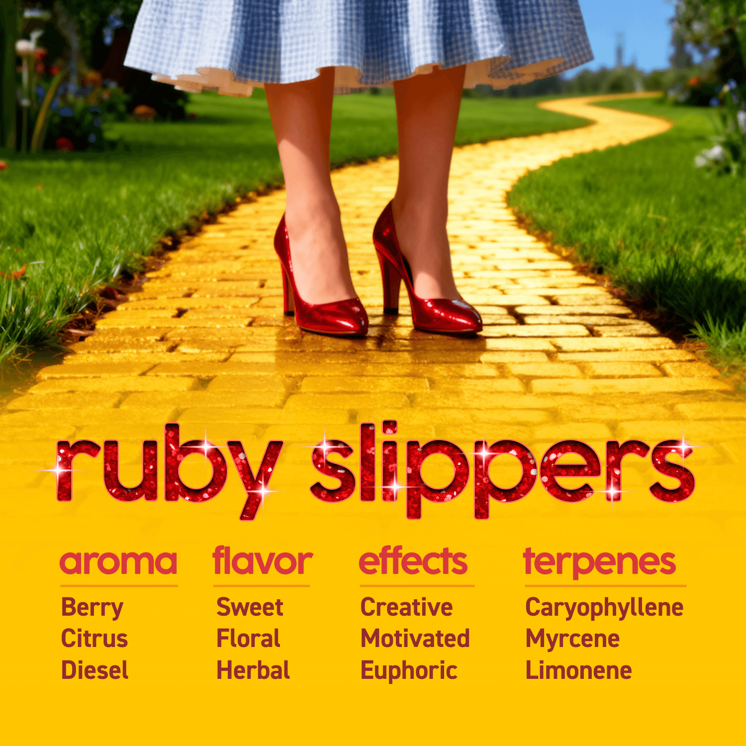 KYND Ruby Slippers Flower