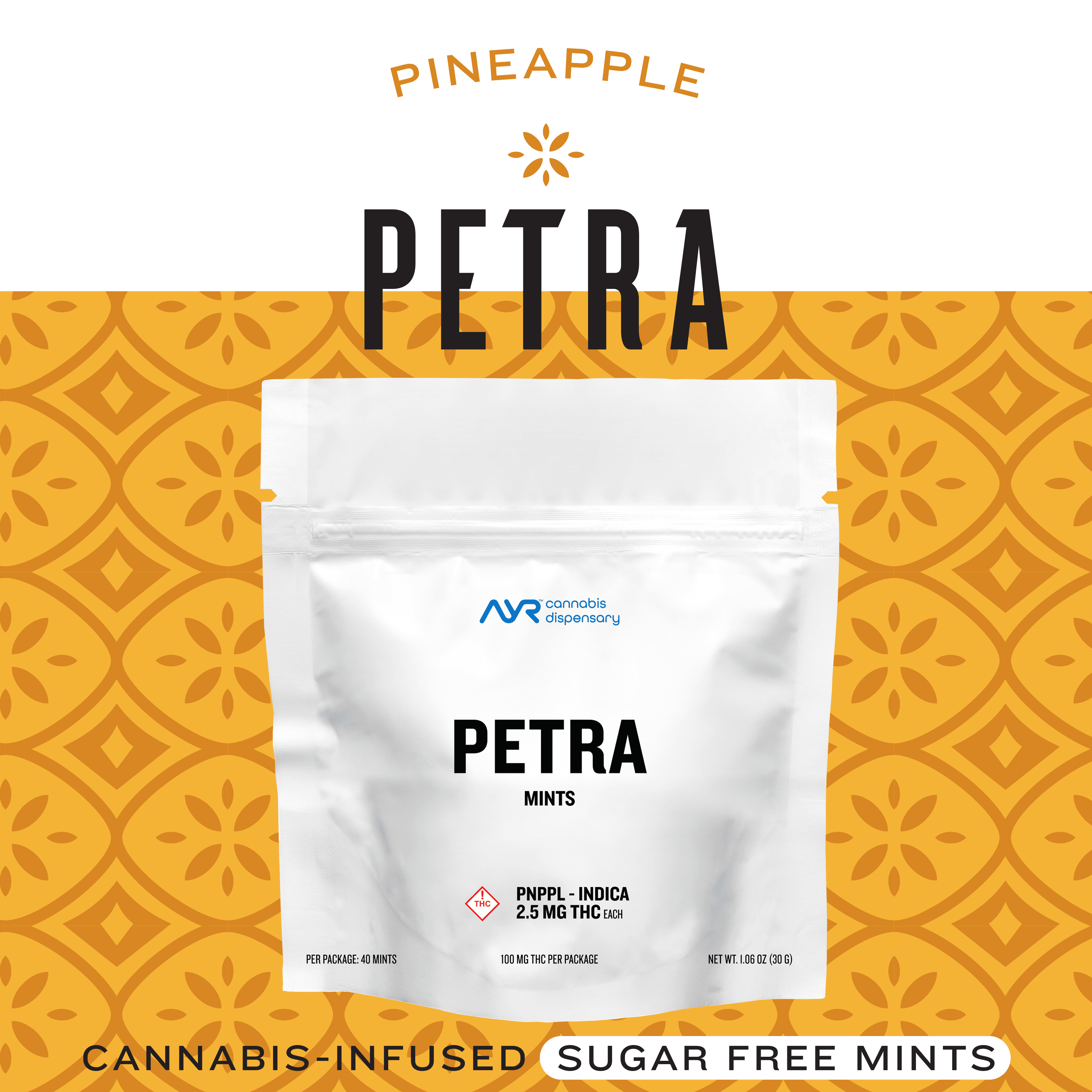 Petra Petra Pineapple Indica Mints