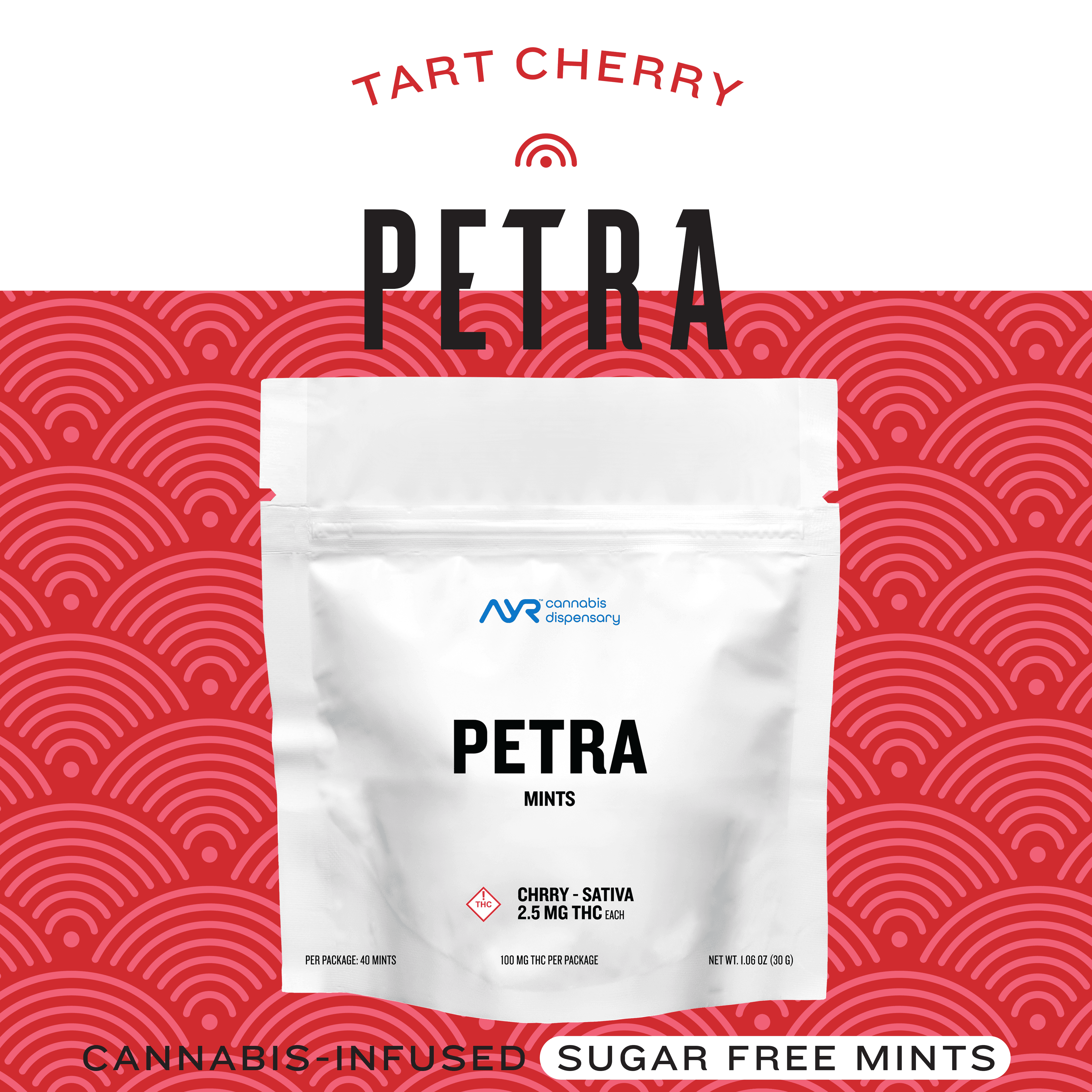 Petra Petra Tart Cherry Sativa Mints
