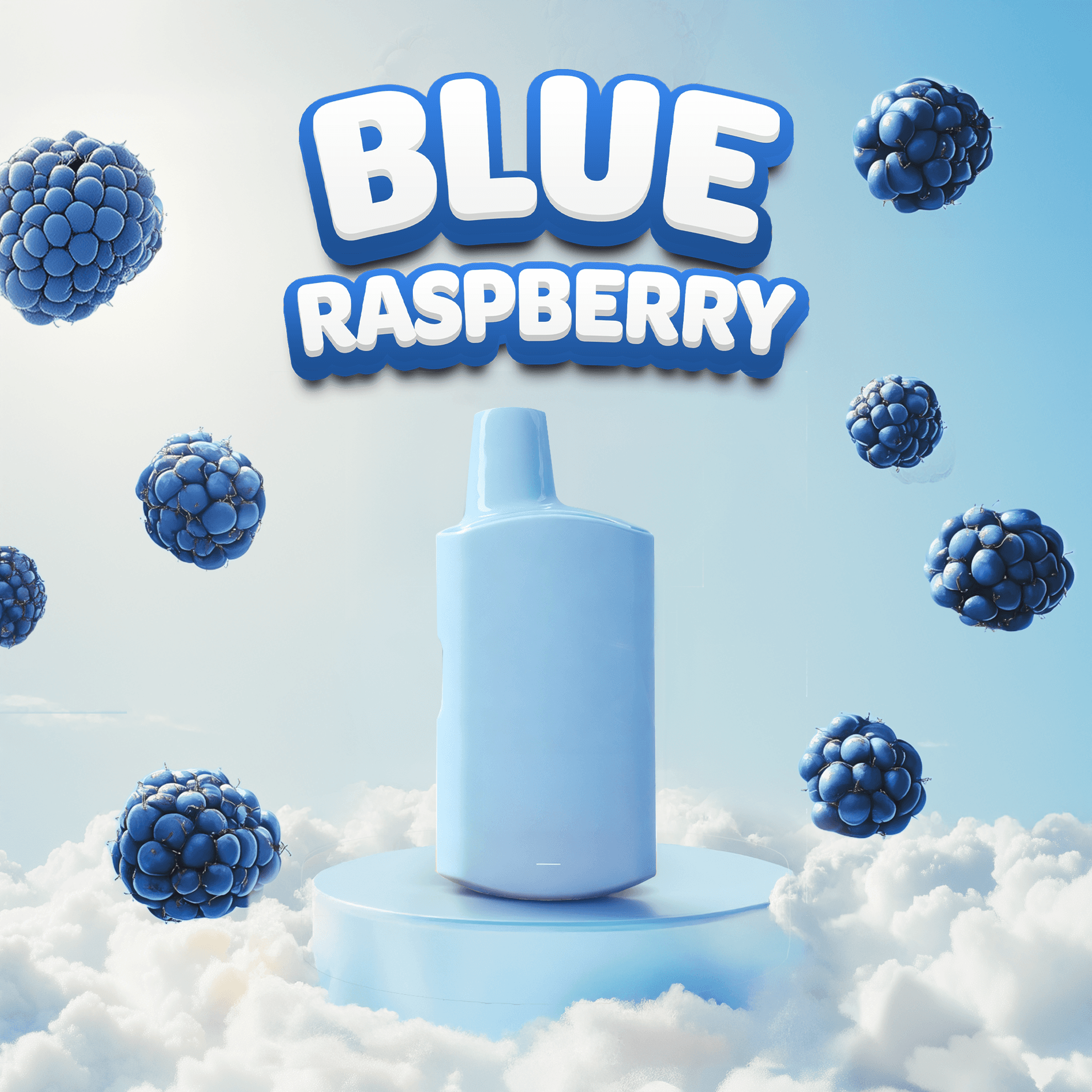 Later Days Blue Raspberry All-in-One Vape