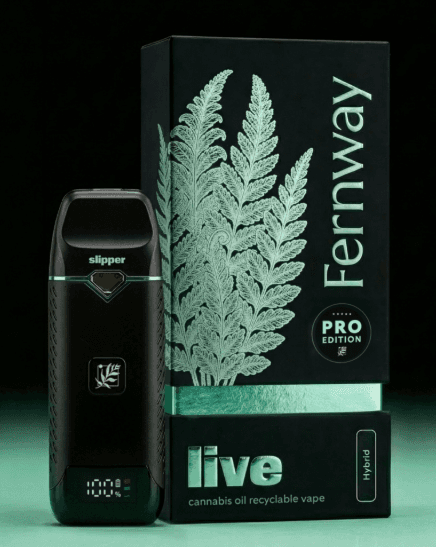 Fernway Glass Slipper | Live Resin Traveler Vape