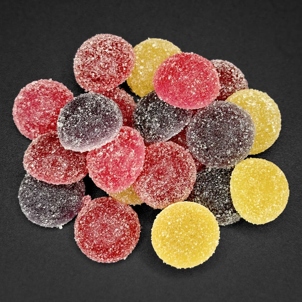 GraniteLeaf Cannabis (20pk) 5mg Harmony Blend Fruit Chews - Indica