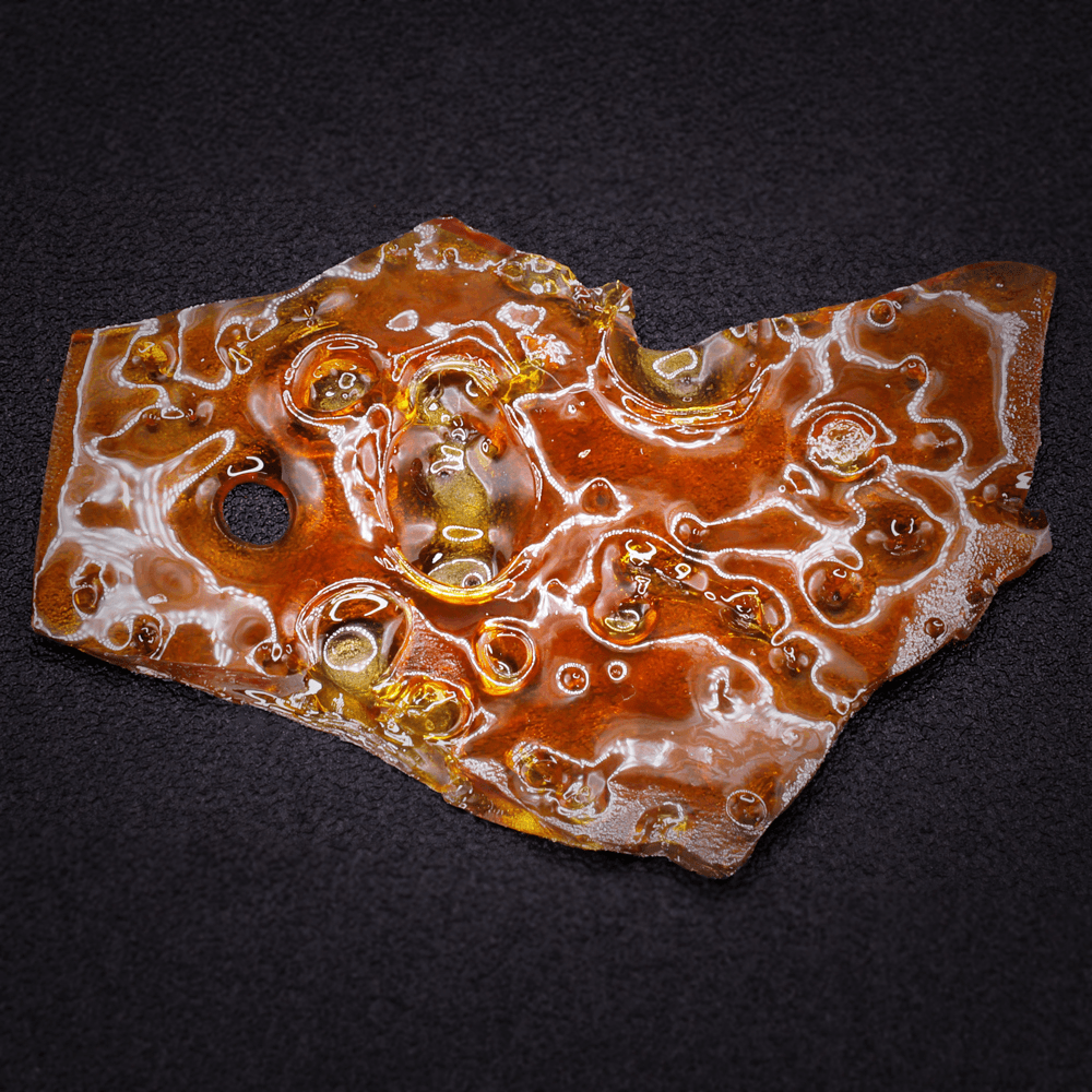 GraniteLeaf Cannabis Burnt Orange Shatter