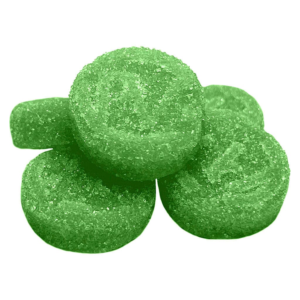 Platinum Green Apple Balanced THC:CBD Gummies - Hybrid - 5 Pack