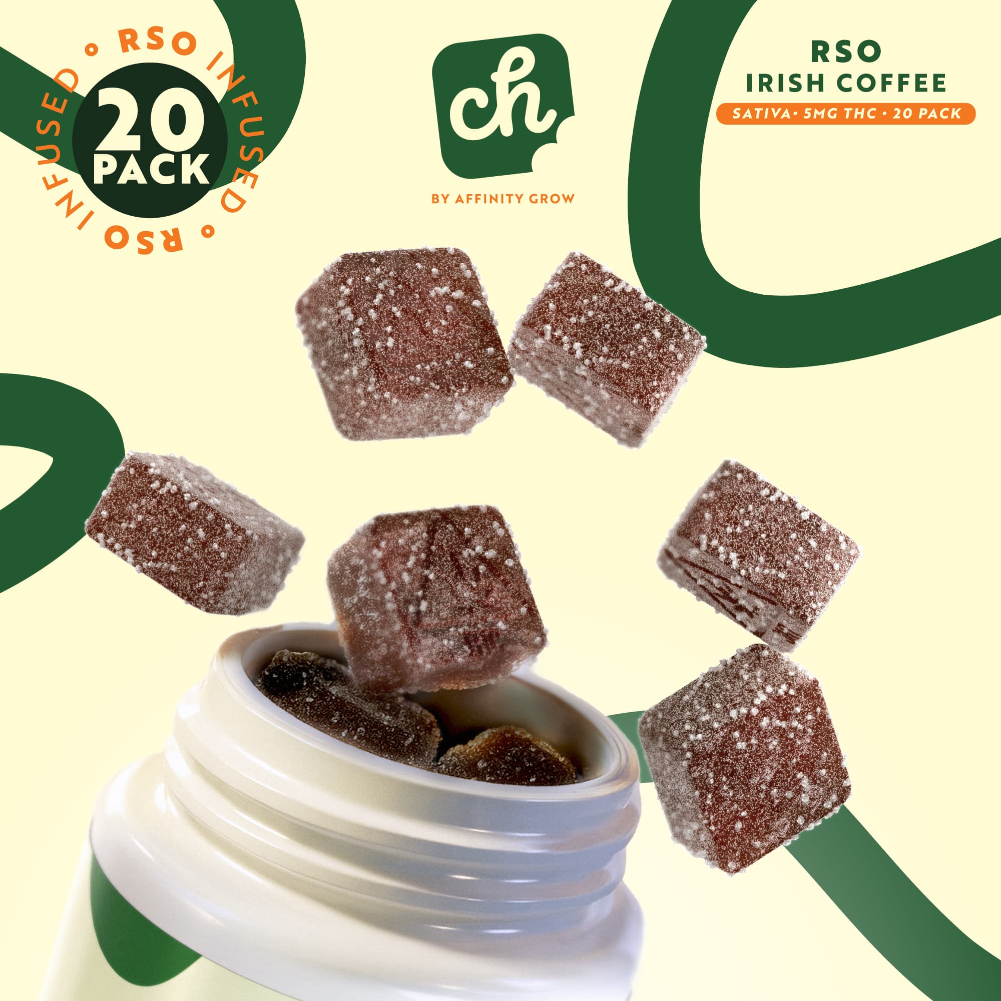 Chew CHEW RSO IRISH COFFEE GUMMIES S 00892